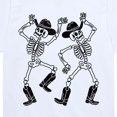 thumbnail image 3 of Instant Message - Western Skeletons Short Sleeve Graphic T-Shirt, 3 of 6