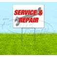 thumbnail image 1 of Service & Repair (18" X 24") Yard Sign, Includes Metal Step Stake, 1 of 6