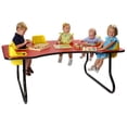 thumbnail image 4 of Toddler Tables TT-627M 6 Seat Toddler Table, Fusion Maple, 4 of 4