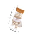 thumbnail image 3 of ¡Ahorra Grande!, Bolsa de dulces navideña, bolsa de regalo, lindo Papá Noel, muñeco de nieve, reno, calcetines navideños, decoraciones Akmoler, 3 of 7
