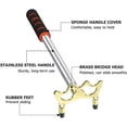thumbnail image 2 of Retractable Billiards Cue Stick Bridge with Removable Brass Bridge Head, Billiards Pool Cue Accessory,Low Bridge Head, 2 of 8