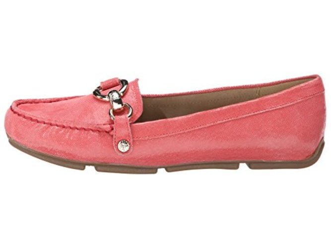 Anne Klein - Anne Klein Womens Myles Leather Closed Toe Loafers, Red ...