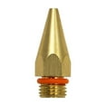 thumbnail image 3 of Transemion Buse de Machine à Colle Chaude Étanche Embouts en Cuivre Pièces de Rechange Outil Durable Embouts de Buse de Machine à Colle Chaude Outil de Réparation Or 2x34mm, 3 of 6