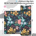 thumbnail image 5 of Pioneer Flower Floral Print Pattern Toddler Nap Mats for Kids Preschool,Sleeping Mat Bag or Kids,Toddler Sleeping Bag,Toddler Nap Mat or Daycare, 5 of 6