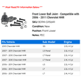 thumbnail image 2 of Front Lower Ball Joint - Compatible with 2006 - 2011 Chevy HHR 2007 2008 2009 2010, 2 of 2