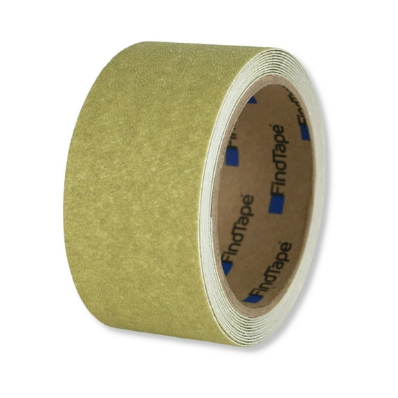 FindTape AST-35 Premium Anti-Slip Non-Skid Tape [Colors, 60 grit]: 2 in. x 10 ft. / Light Olive (Beige)