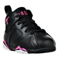 thumbnail image 2 of Jordan 7 Retro GT Infants/Toddlers Shoes Black/Hyper Pink 705418-018, 2 of 6