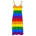 thumbnail image 6 of Gay Pride Flag Sleeveless Dress prom clothes evening dress women, 6 of 6