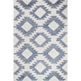thumbnail image 1 of Bashian R120-BEBL-5X7.6-CL210 5 ft. x 7 ft. 6 in. Venezia Transitional 100 Percentage Wool Hand Tufted Rectangle Area Rug, Beige & Blue, 1 of 1