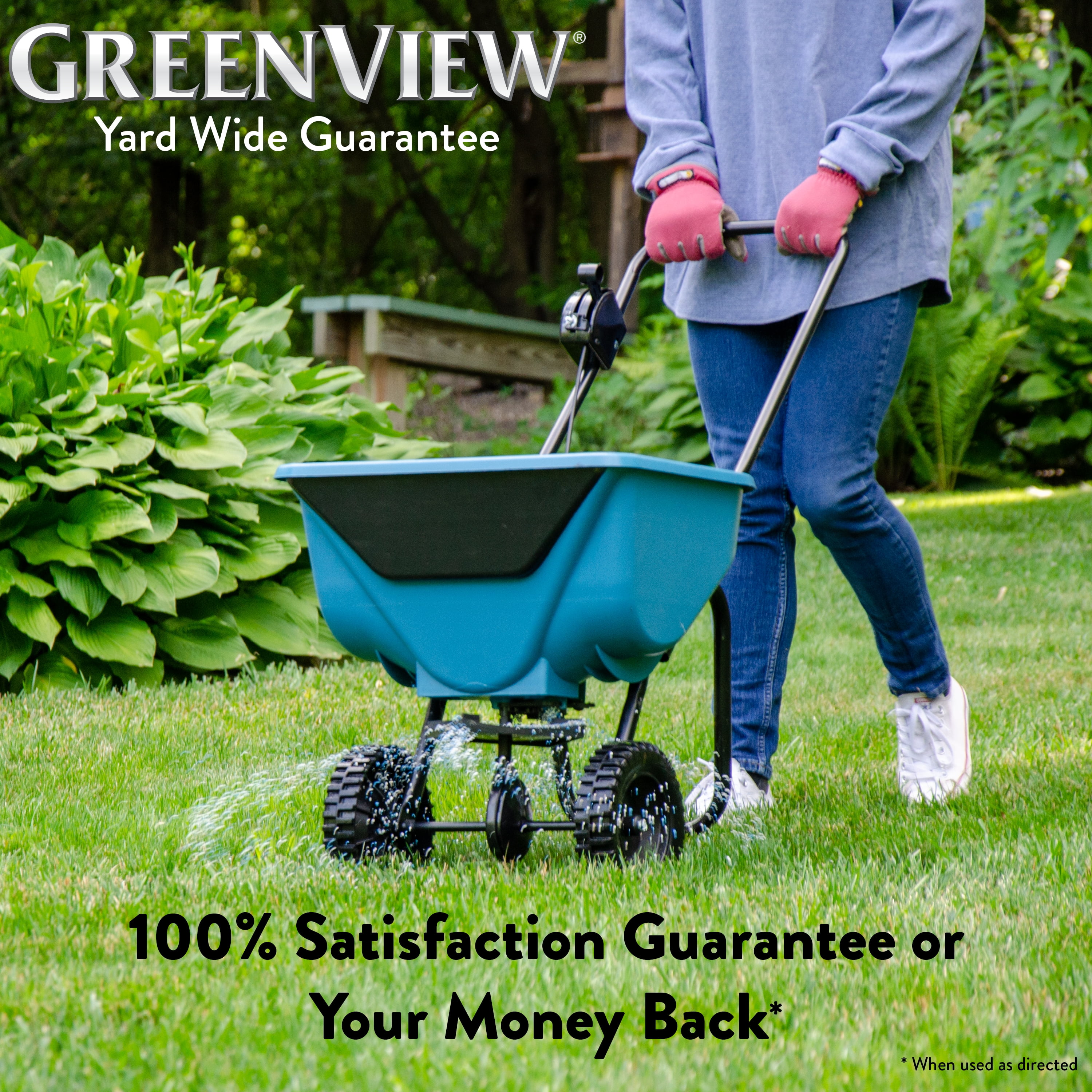 GreenView Broadleaf Weed Control + Lawn Food - 13 lb. - Covers 5,000 Sq. ft.