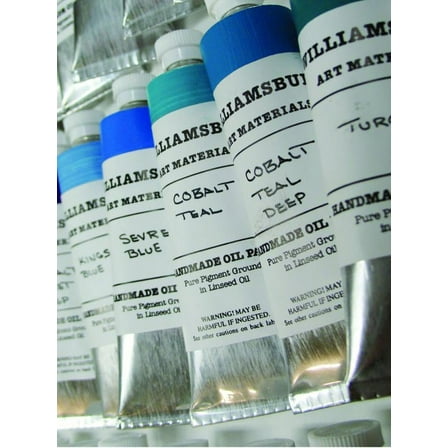 Williamsburg Handmade Oil Color, 37ml Tube, Sevres Blue