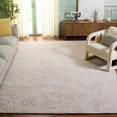 thumbnail image 2 of SAFAVIEH Glamour Selina Floral Area Rug, Light Pink, 6' x 9', 2 of 6