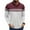 Wine, variant on WTOBBY Men's Casual Long-Sleeve Polo Shirt, Colorblock Stripe Print Collared T-Shirt, Comfortable Fit for Business Casual and Stylish Daily Wear,Army Green L