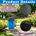 thumbnail image 2 of Mesh 39in Rain Barrel Netting with Drawstring for Preventing Leaves and Debris 4 Pack, 2 of 7