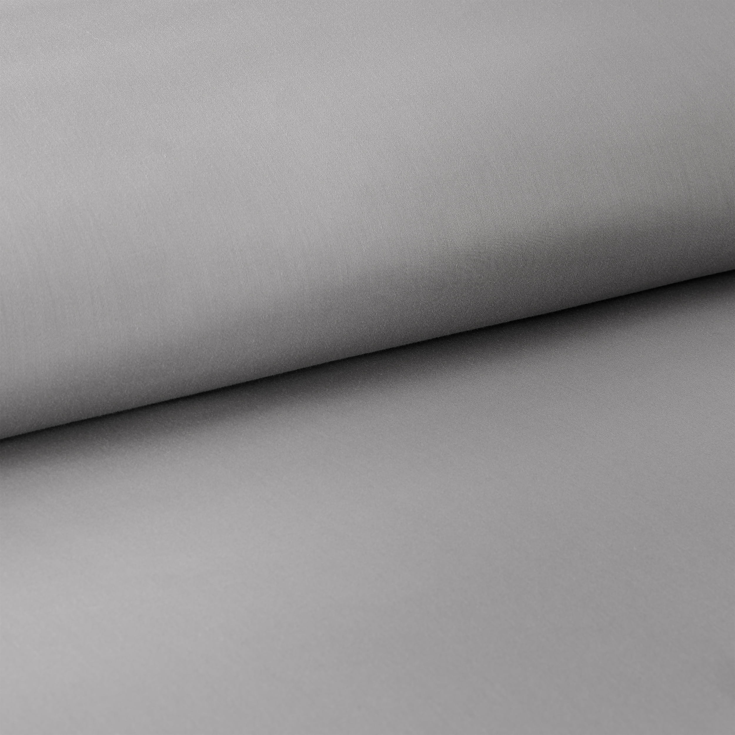 Wamsutta 1846 Cotton Tencel 3-Piece Gray Flannel Solid Comforter Set, King