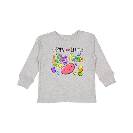 

Inktastic Opa s Little Jellybean Cute Easter Candy Gift Toddler Boy or Toddler Girl Long Sleeve T-Shirt