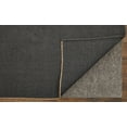 thumbnail image 4 of Feizy Theo Modern Solid, Gray/Tan, 5' x 8' Area Rug Reversible Stain Resistant Fade Resistant Casual Design Carpet for Living Dining Bed Room, 4 of 9