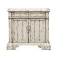 thumbnail image 3 of Pemberly Row Contemporary Aged Cream Two Door Two Drawer Cabinet, 3 of 6