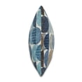 thumbnail image 2 of Blue My Mind Vallejo 19" Square Pillow - Pacific Blue in Set of 2, 2 of 3