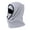 Light Gray, variant on Winter Full Face Cover Cycling Motorcycle Neck Warmer Hooded Winter