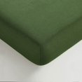 thumbnail image 2 of Sijo Premium Stone Washed French Linen 1 Flat Sheet (Forest, Flat Sheet Full/Queen), 2 of 2