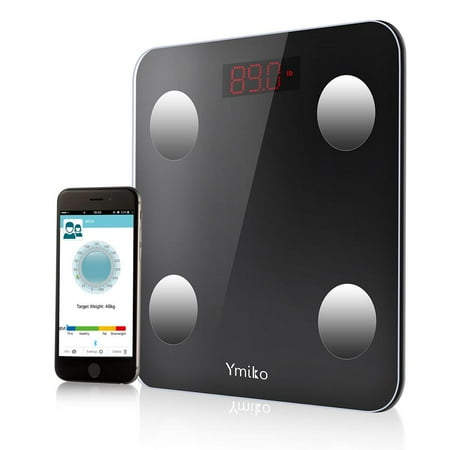 Health Scale Bmi Zerone Bluetooth Body Fat Scale -Smart Digital Body Weight Bathroom Scale with IOS and Android App BMI Scale for Body Weight, Body Fat, Water, Muscle Mass, BMI, BMR, Bone Mass and Visceral Fat ()