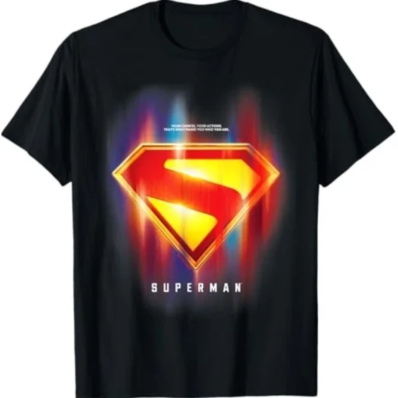Superman (2025) Glowing Shield Choices T-Shirt