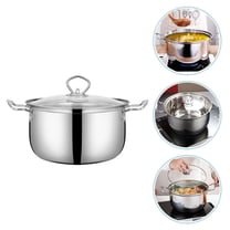Phenofice 1 Set of Small Pots for Cooking Silver Anti-Stick Cookware