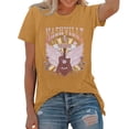 thumbnail image 2 of LINGLANG Womens Tops Casual Country Music Shirt Fortennessee Graphic Tshirts Western Short Sleeve Tee Tops Under $5, 2 of 8