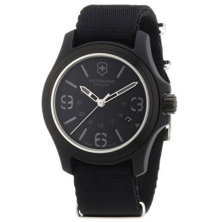 Swiss Army 241517 Men's Original Black Dial Black Nylon Strap Watch