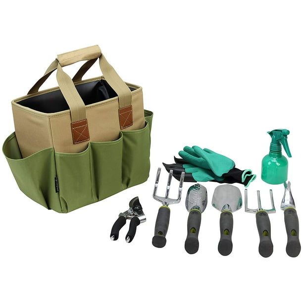 Gardening Tools Set | Garden Tools Kit | Gardening Gloves | 9 Piece Garden  Tool Set | Digging Claw Gardening Gloves Gardening Gifts Tool Set | 