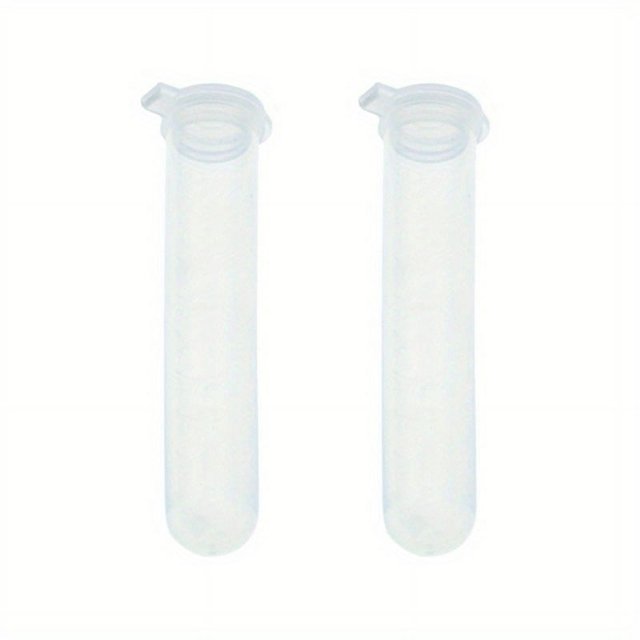 2/5pcs Transparent Plastic Embroidery Felting Sewing Needles Container Pin Needle Storage Tubes Bottle Holder Storage Case