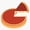 1pcs, variant on Classic Chicago Style Deep Dish Pizza Cheesy Slice Decal For Water Bottle Phone Sticker