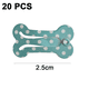thumbnail image 2 of Bonitos clips para el pelo de hueso pequeño de 1.0 in, productos para el cuidado de mascotas, accesorios para el pelo para perros, gatos y cachorros, paquete de 20, 2 of 5