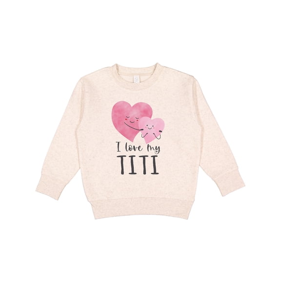Inktastic I Love My Titi Toddler Sweatshirt