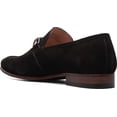 thumbnail image 4 of STACY ADAMS Men's, Wydell Moc Toe Bit Slip-On 8 Black Suede, 4 of 7