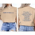 thumbnail image 3 of Bruce Springsteen Born In The Anniversary Tracklist Tee T-shirt Sizes S-5XL Goldengate, 3 of 5