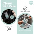 thumbnail image 4 of Copco Acadia Set of 2 Travel Mugs - 16oz Double Wall Insulated, Aqua/Gray, 4 of 7