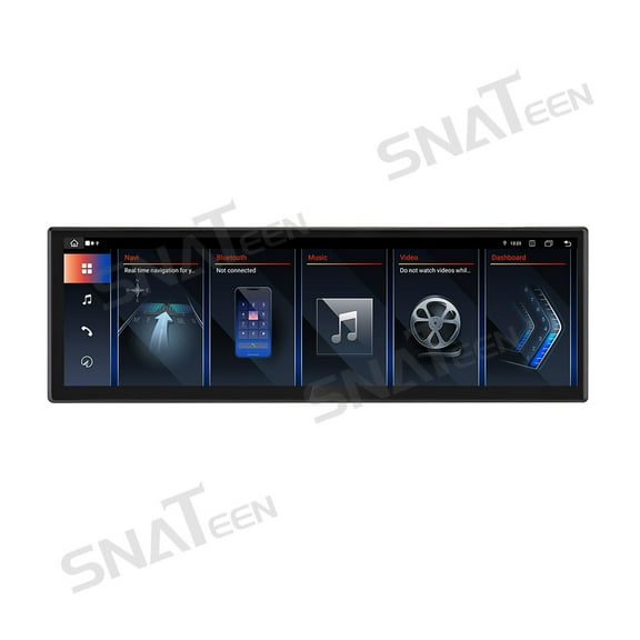 SNATEEN 14.9 inch Car Stereo for BMW 3 Series E90 E91 2005-2012 Android 13 Car Radio Multimedia GPS Navigation Wireless Carplay