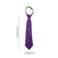thumbnail image 2 of WHAMVOX Sequin Neckties Eve Sequin Tie Necktie Decor Miss 33X7X0.5CM Purple, 2 of 8