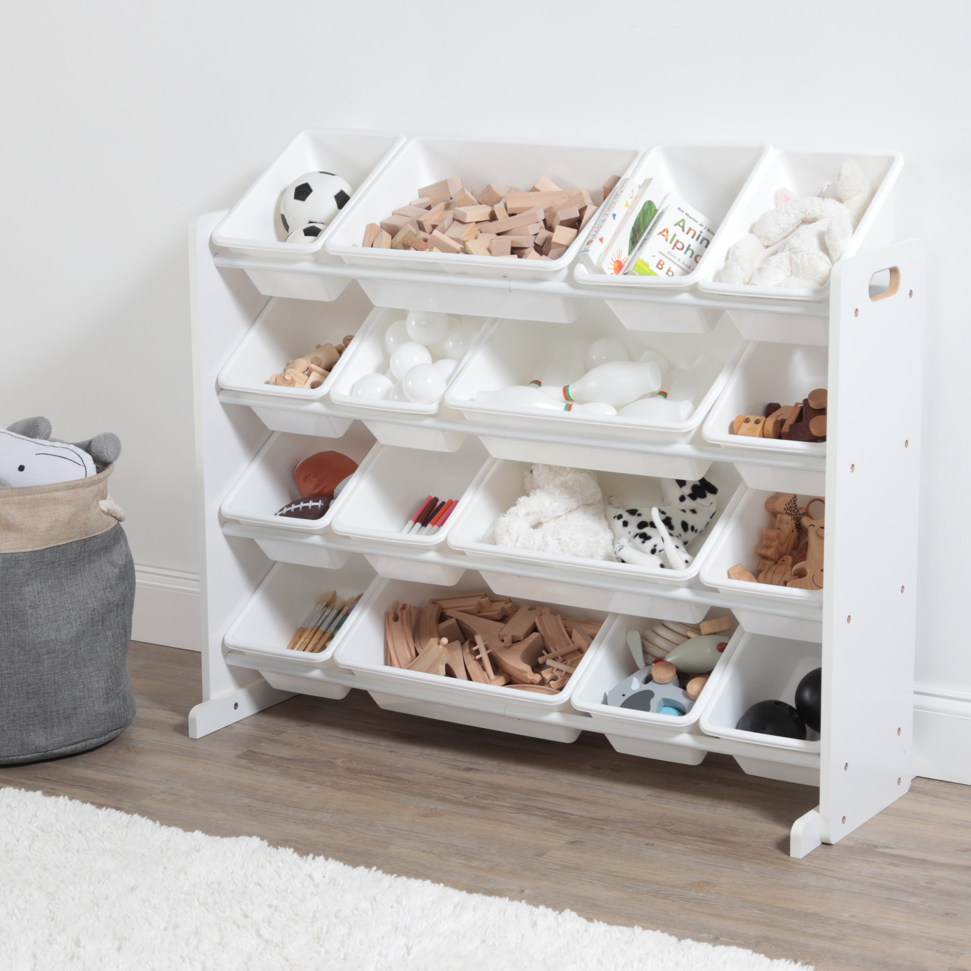 Super-Sized Toy Organizer with 16 