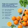 thumbnail image 3 of Nature's Lab Iron Plus Vitamin C Fast Melt Tablets -  120 Tablets - Gentle on the Stomach Carbonyl Iron, High Absorption for Healthy Red Blood Cells*, 3 of 8