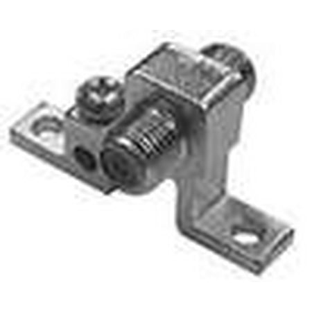 Grounding Block - single f connector grounding block