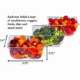thumbnail image 3 of Fruit Vegetable Spice Container with Lid,Plastic Ingredient Container, 3 of 5