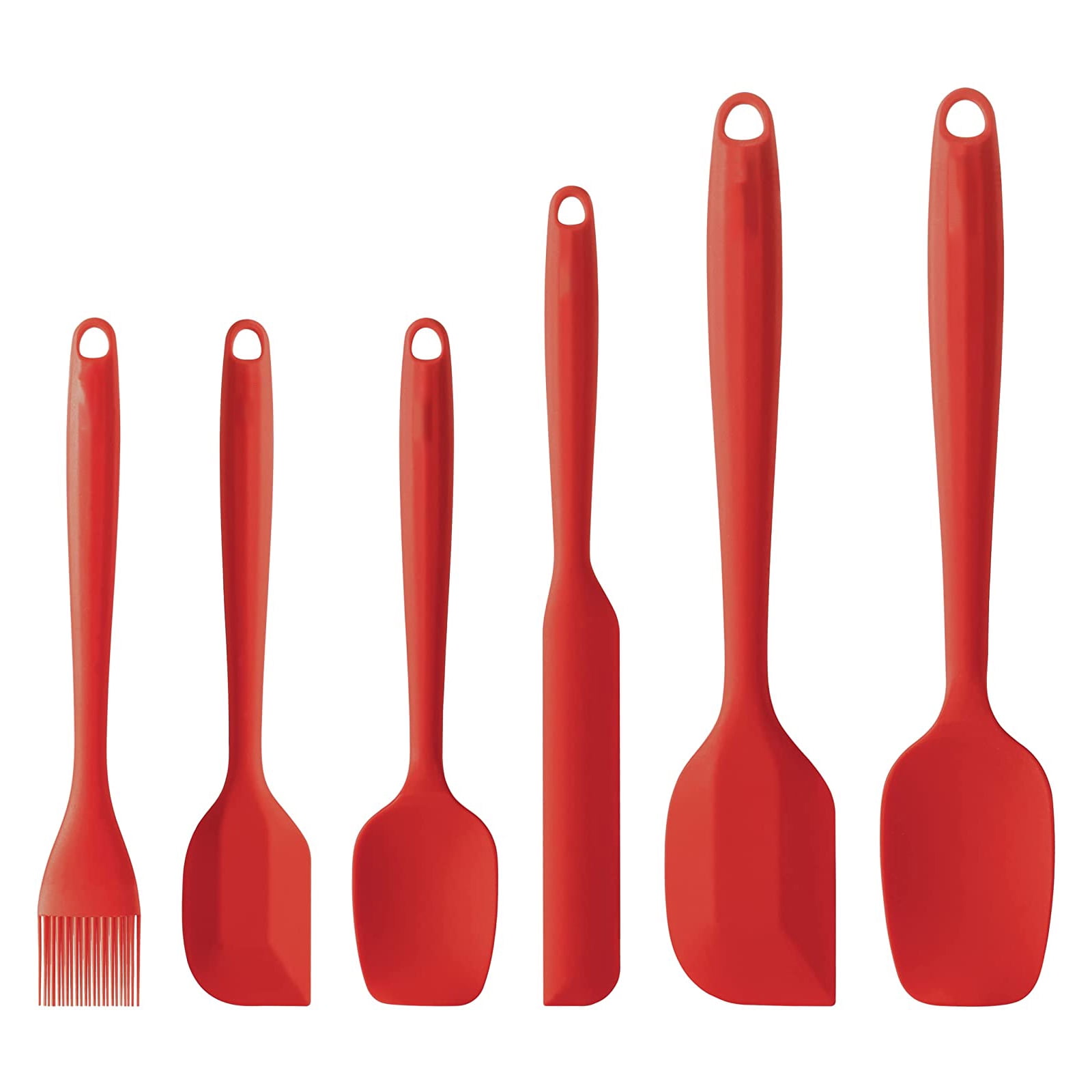 Silicone Spatula Set, Spatula Set, MoHern BPAFree Rubber Spatulas