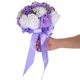 thumbnail image 5 of Raindrops 1Ud Bouquet De Flores Artificiales Moradas Para Novia Y Ambientes Decorativos, 5 of 7