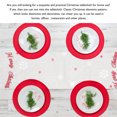 thumbnail image 5 of NICEXMAS Holiday Tablecloth Christmas Elements Assorted Color Linen Non-Woven Cheerful Party Atmosphere, 5 of 5