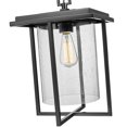 thumbnail image 5 of Millennium Lighting  Oakland 1 Light Outdoor Hanging Lantern in Powder Coated Black with ClearGlass Shades, 5 of 5