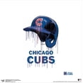 thumbnail image 2 of Gallery Pops MLB Chicago Cubs - Drip Helmet Canvas Wall Art, Unframed Version, 12" x 12", 2 of 4