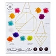 Mindful Makers D.I.Y. Stained Glass Art Set, 2 Geometic Designs